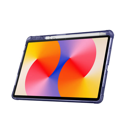 Huawei Matepad SE 11 Kılıf Zore Tri Folding Kalem Bölmeli Standlı Kılıf Mor