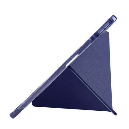 Huawei Matepad SE 11 Kılıf Zore Tri Folding Kalem Bölmeli Standlı Kılıf Siyah