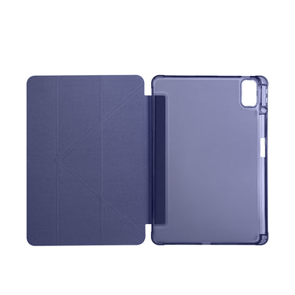 Huawei Matepad SE 11 Kılıf Zore Tri Folding Kalem Bölmeli Standlı Kılıf Koyu Yeşil