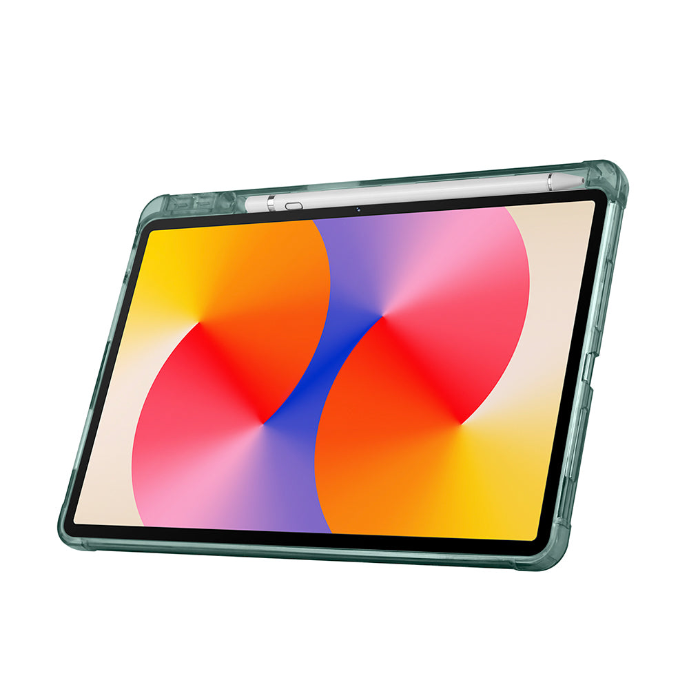 Huawei Matepad SE 11 Kılıf Zore Tri Folding Kalem Bölmeli Standlı Kılıf Siyah