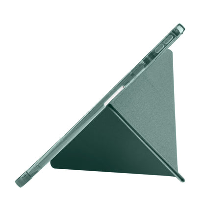 Huawei Matepad SE 11 Kılıf Zore Tri Folding Kalem Bölmeli Standlı Kılıf Mavi