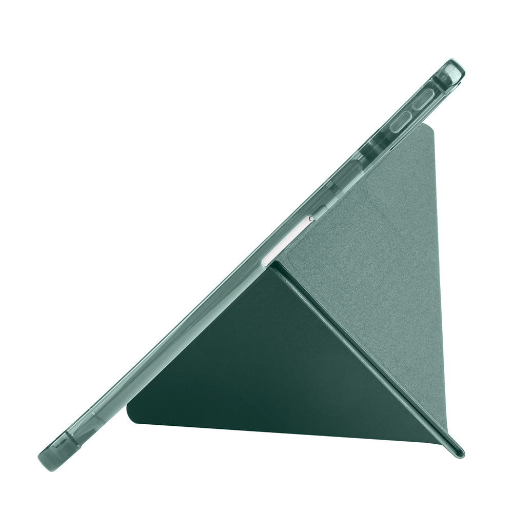 Huawei Matepad SE 11 Kılıf Zore Tri Folding Kalem Bölmeli Standlı Kılıf Siyah