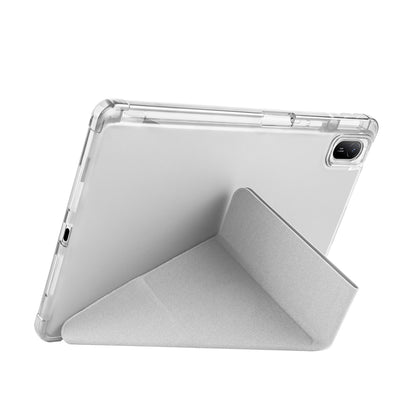 Huawei Matepad SE 11 Kılıf Zore Tri Folding Kalem Bölmeli Standlı Kılıf Mor