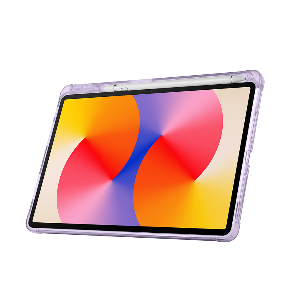 Huawei Matepad SE 11 Kılıf Zore Tri Folding Kalem Bölmeli Standlı Kılıf Mavi