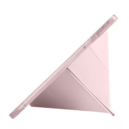 Huawei Matepad SE 11 Kılıf Zore Tri Folding Kalem Bölmeli Standlı Kılıf Koyu Yeşil