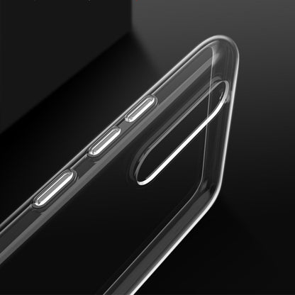 Huawei P20 Kılıf Zore Süper Silikon Kapak Renksiz