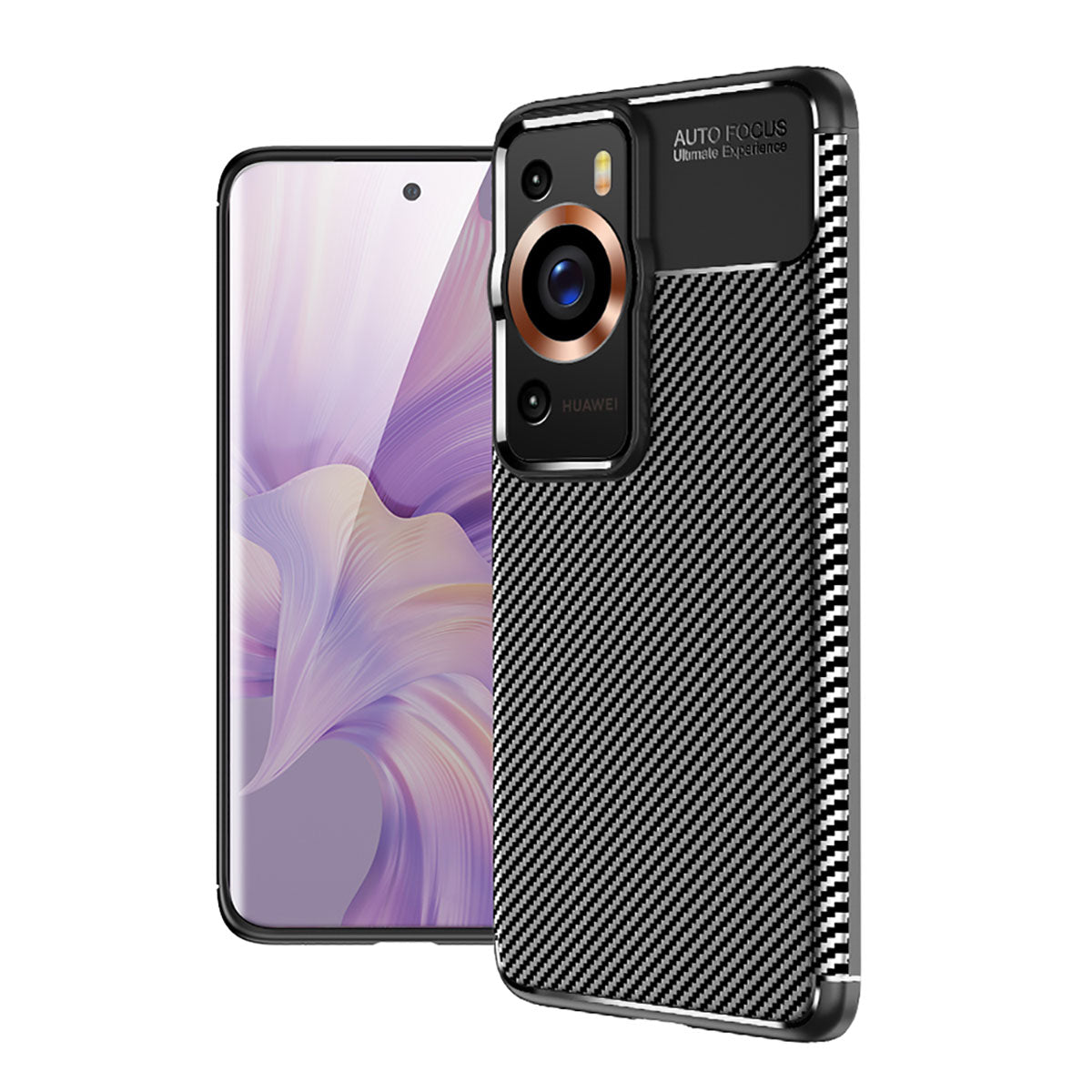 Huawei P60 Pro Kılıf Zore Negro Silikon Kapak Siyah