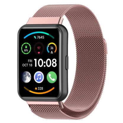 Huawei Watch Fit 2 Zore KRD-01 Metal Kordon