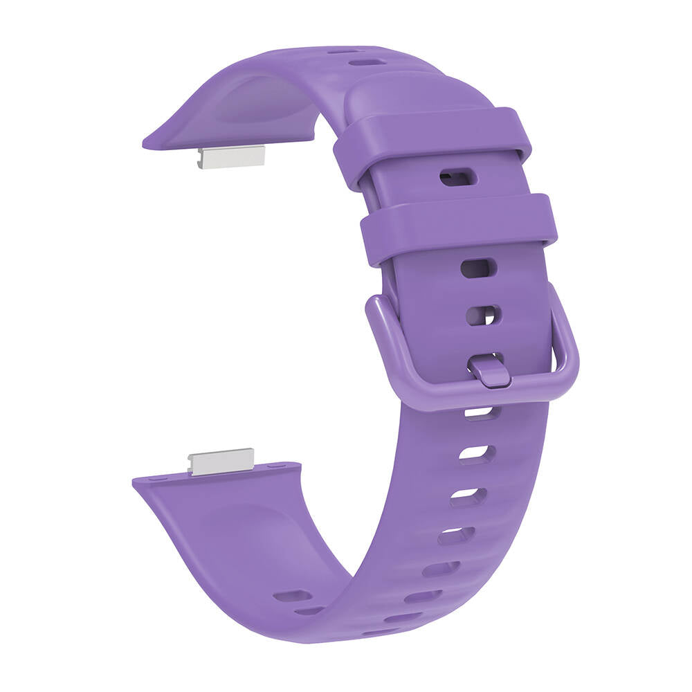 Huawei Watch Fit 3 Band Serisi Klasik Kordon Silikon Strap Kayış Mint