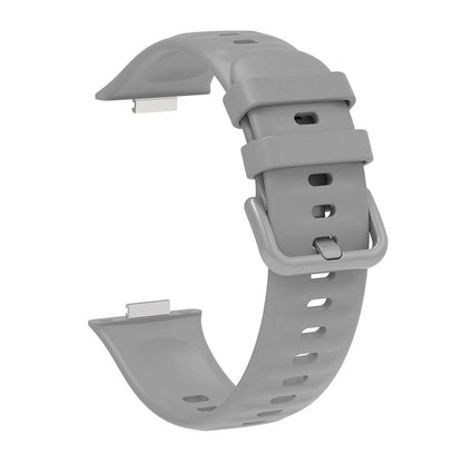 Huawei Watch Fit 3 Band Serisi Klasik Kordon Silikon Strap Kayış Pembe