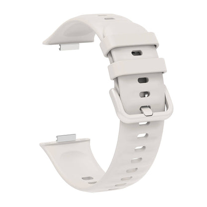 Huawei Watch Fit 3 Band Serisi Klasik Kordon Silikon Strap Kayış Siyah