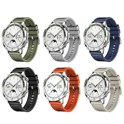 Huawei Watch GT 3 46mm Zore KRD-102 22mm Silikon Kordon Yeşil