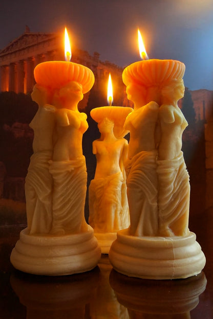 Rosélia Üçlü Venüs Mum