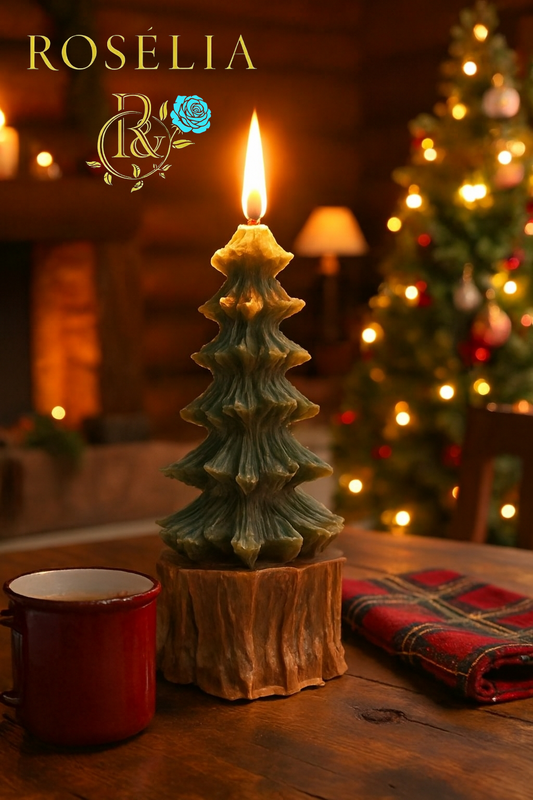 Rosélia Yılbaşı Ağacı Mum