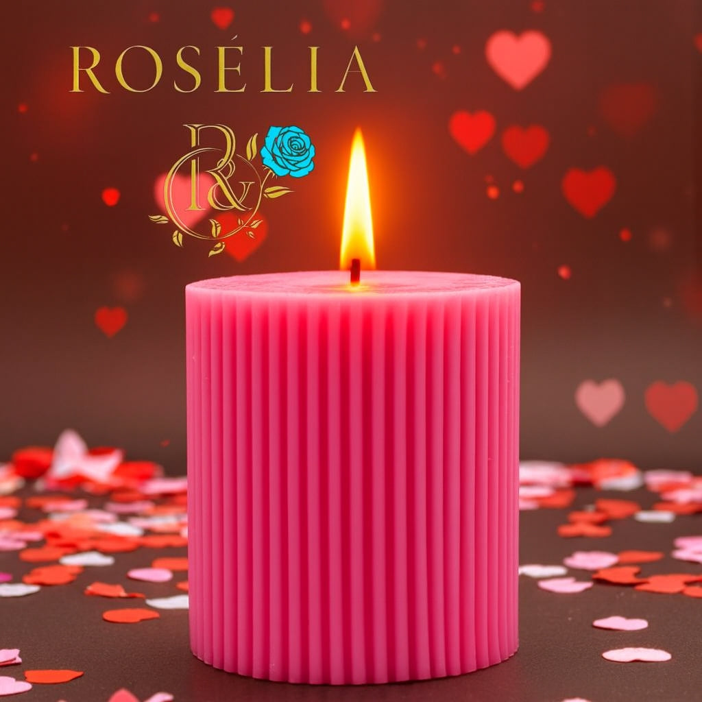 Modern Tasarım Baton Dekoratif Mum | Rosélia