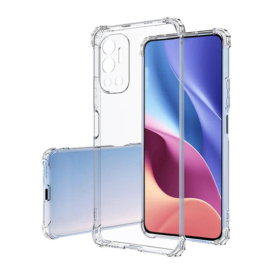 İnfinix Hot 12 Kılıf Zore 2mm Anti Shock Silikon Renksiz