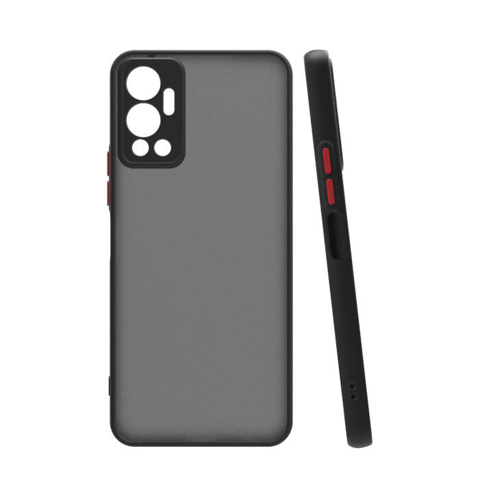 İnfinix Hot 12 Kılıf Zore Hux Kapak Siyah