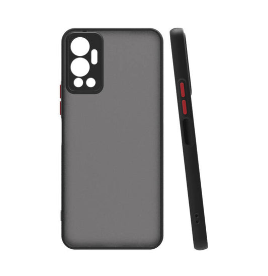 İnfinix Hot 12 Kılıf Zore Hux Kapak Siyah