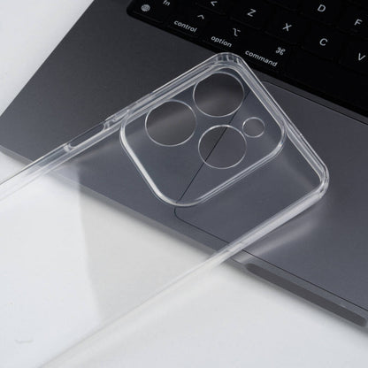 İnfinix Hot 40 Pro Kılıf Zore 2mm Anti Shock Silikon Şeffaf