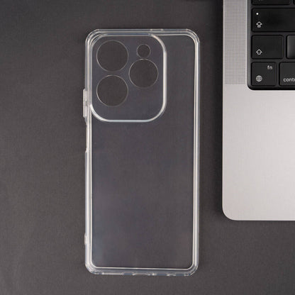 İnfinix Hot 40 Pro Kılıf Zore 2mm Anti Shock Silikon Şeffaf