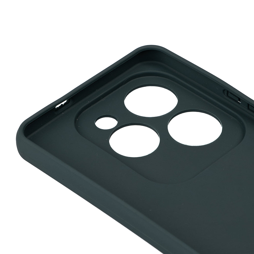 İnfinix Hot 40i Kılıf Zore Biye Silikon Haki