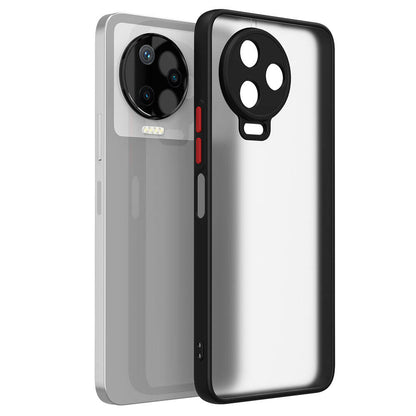 İnfinix Note 12 Pro Kılıf Zore Hux Kapak Lacivert