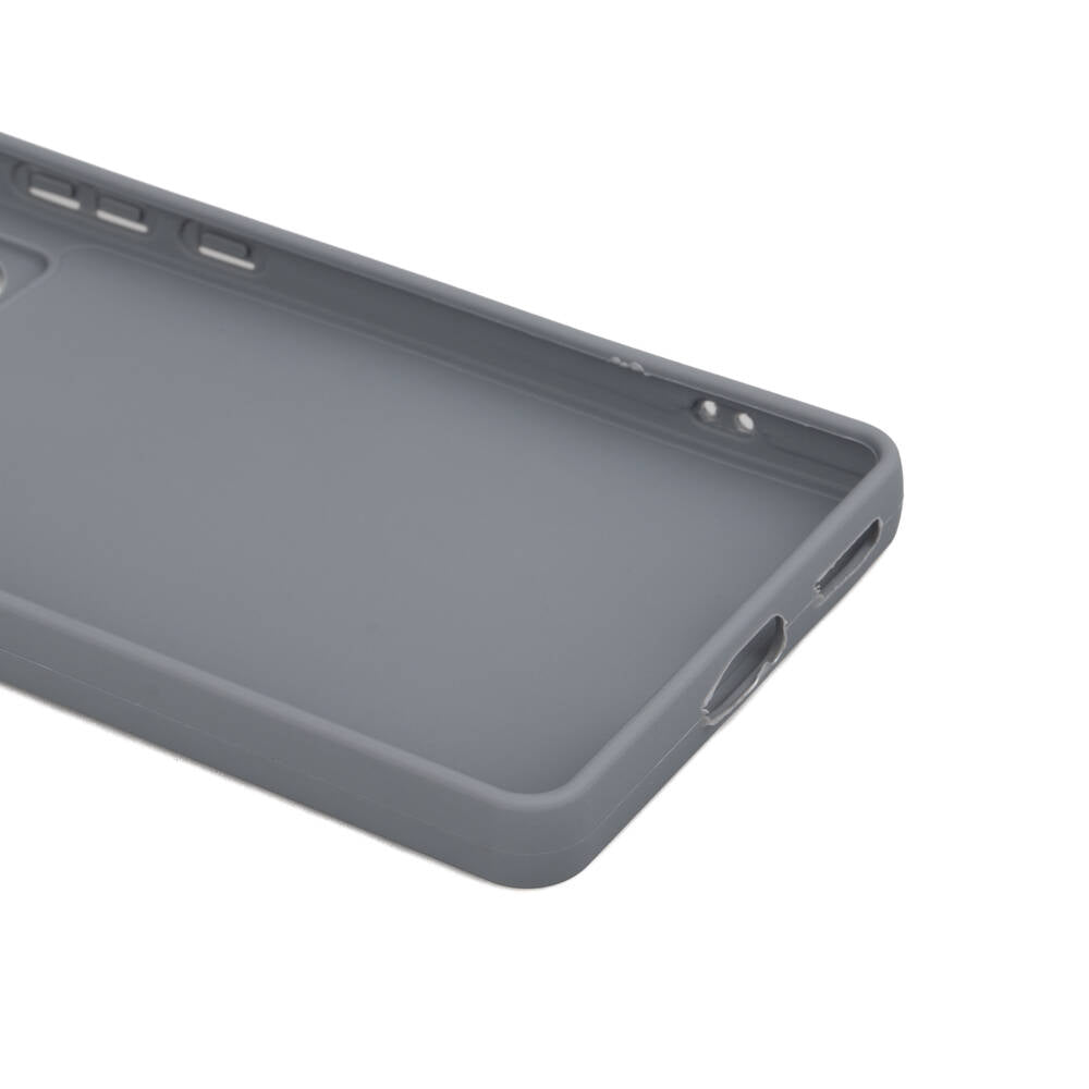 İnfinix Note 40 4G Kılıf Zore Biye Silikon Gri