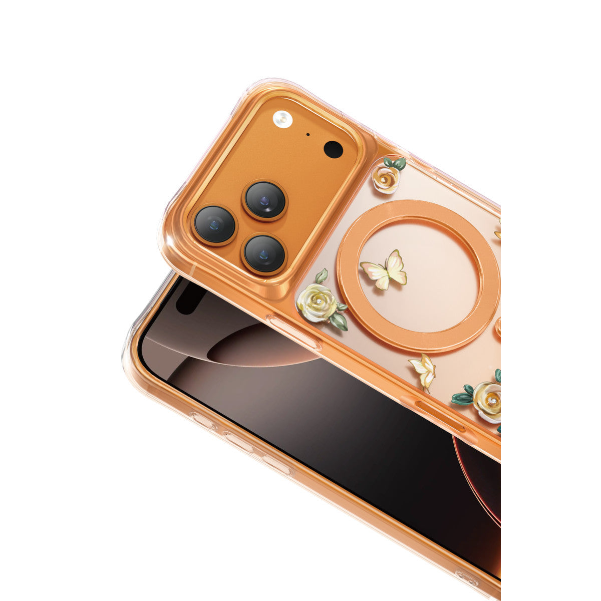 Keephone Apple iPhone 17 Pro Max Roseland Magsafe Kapak