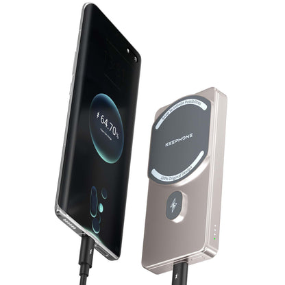 Keephone PB36 MagCube 5.000 mAh Type-C 20W PD Magsafe Destekli Powerbank