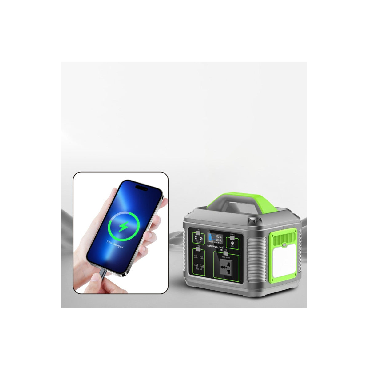 Konfulon CN05 Powerbank 600W 128.000 mAh Kamp Şarj 60W PD