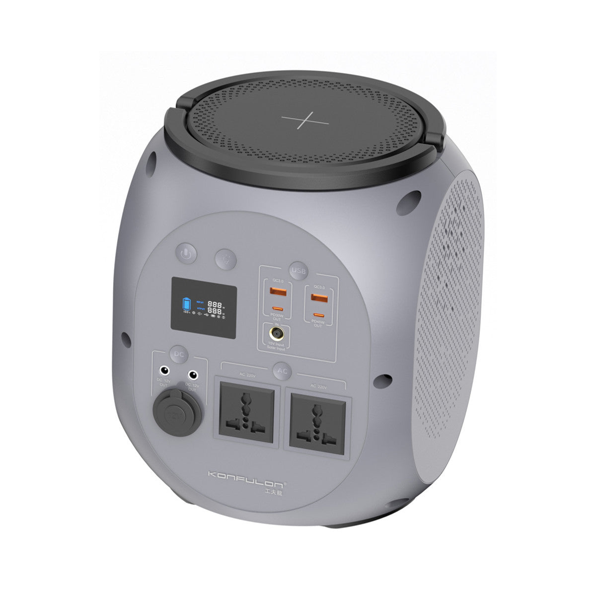 Konfulon CN08 Powerbank 600W 180.000 mAh Kamp Şarj 45W PD