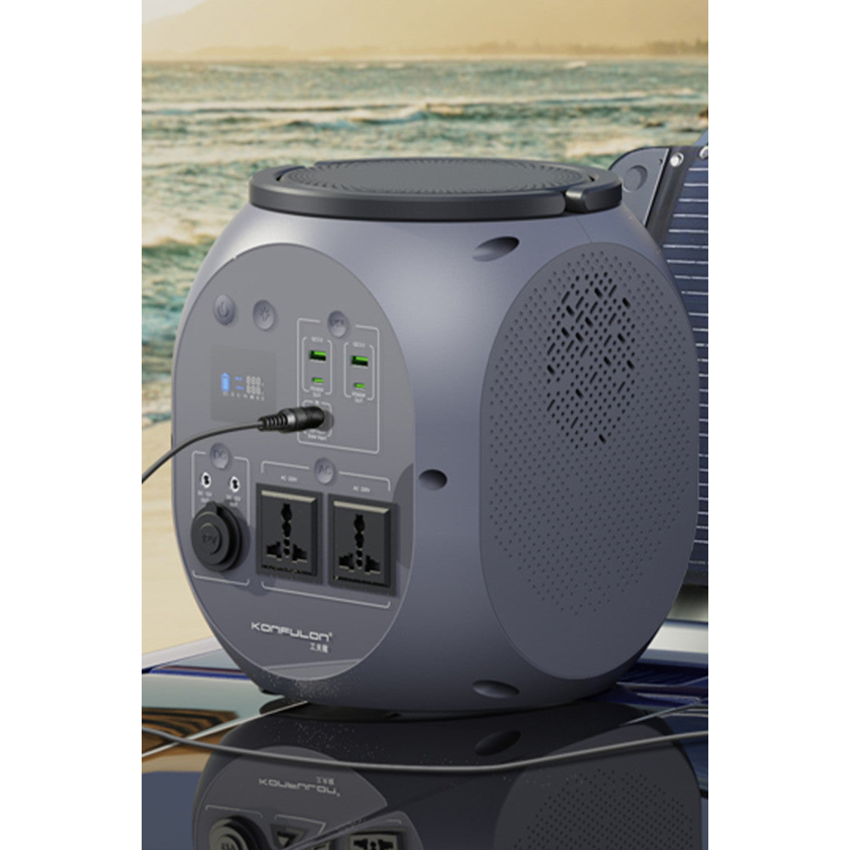 Konfulon CN08 Powerbank 600W 180.000 mAh Kamp Şarj 45W PD