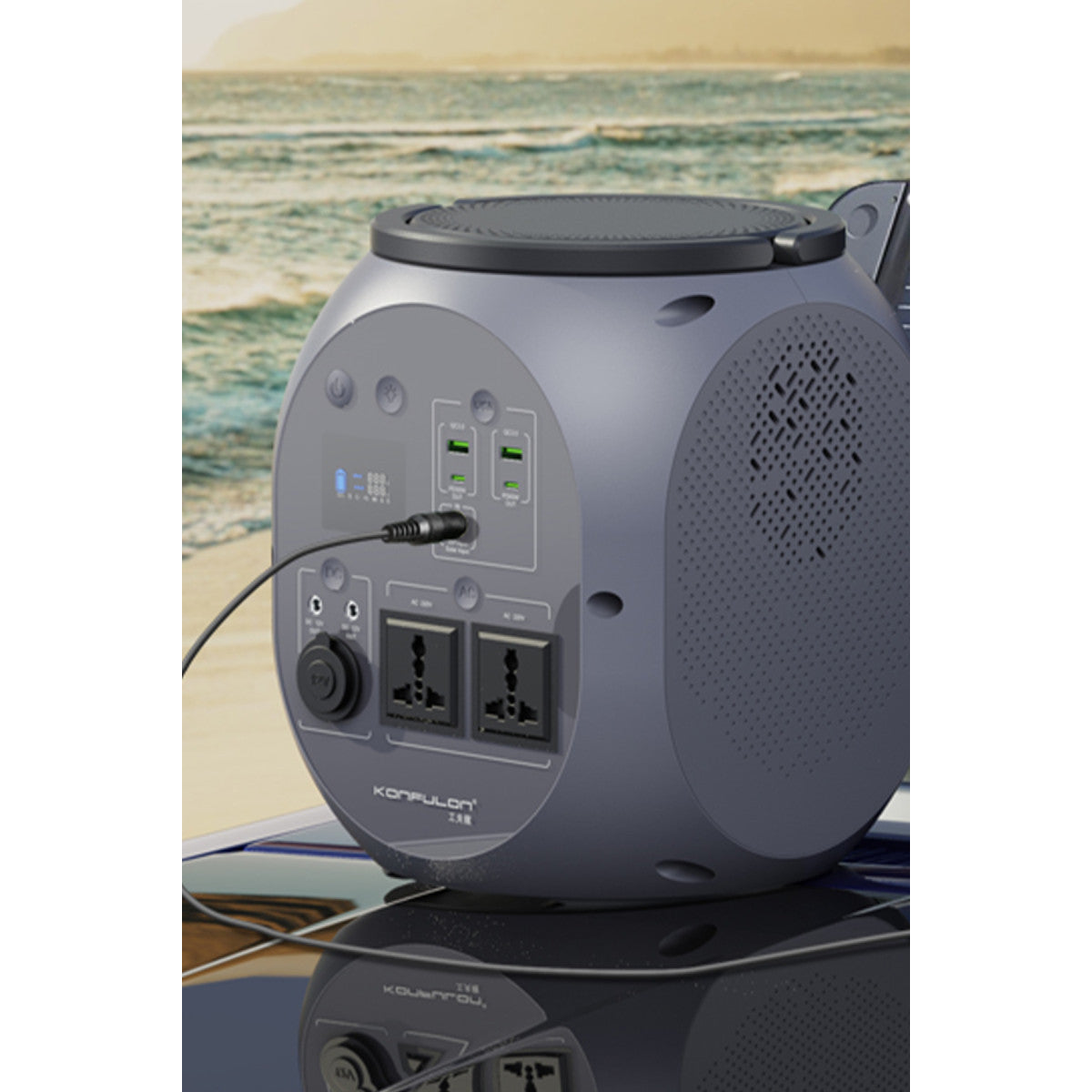 Konfulon CN09 Powerbank 1000W 270.000 mAh Kamp Şarj 45W PD