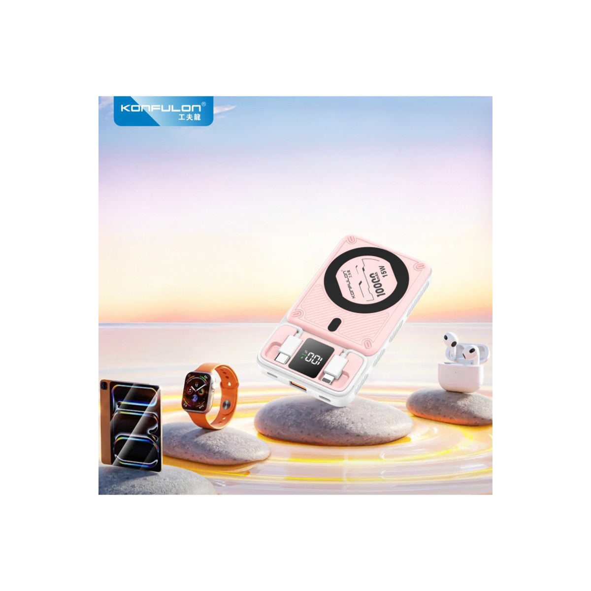 Konfulon M25W 10.000 mAh 20W PD Magsafe Powerbank