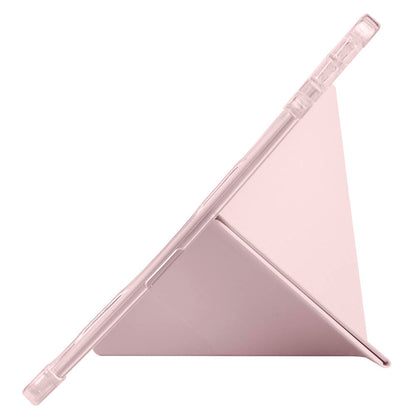 Lenovo M11 TB-330FU Kılıf Zore Tri Folding Kalem Bölmeli Standlı Kılıf Lacivert