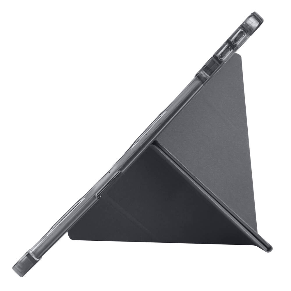 Lenovo M11 TB-330FU Kılıf Zore Tri Folding Kalem Bölmeli Standlı Kılıf Kırmızı