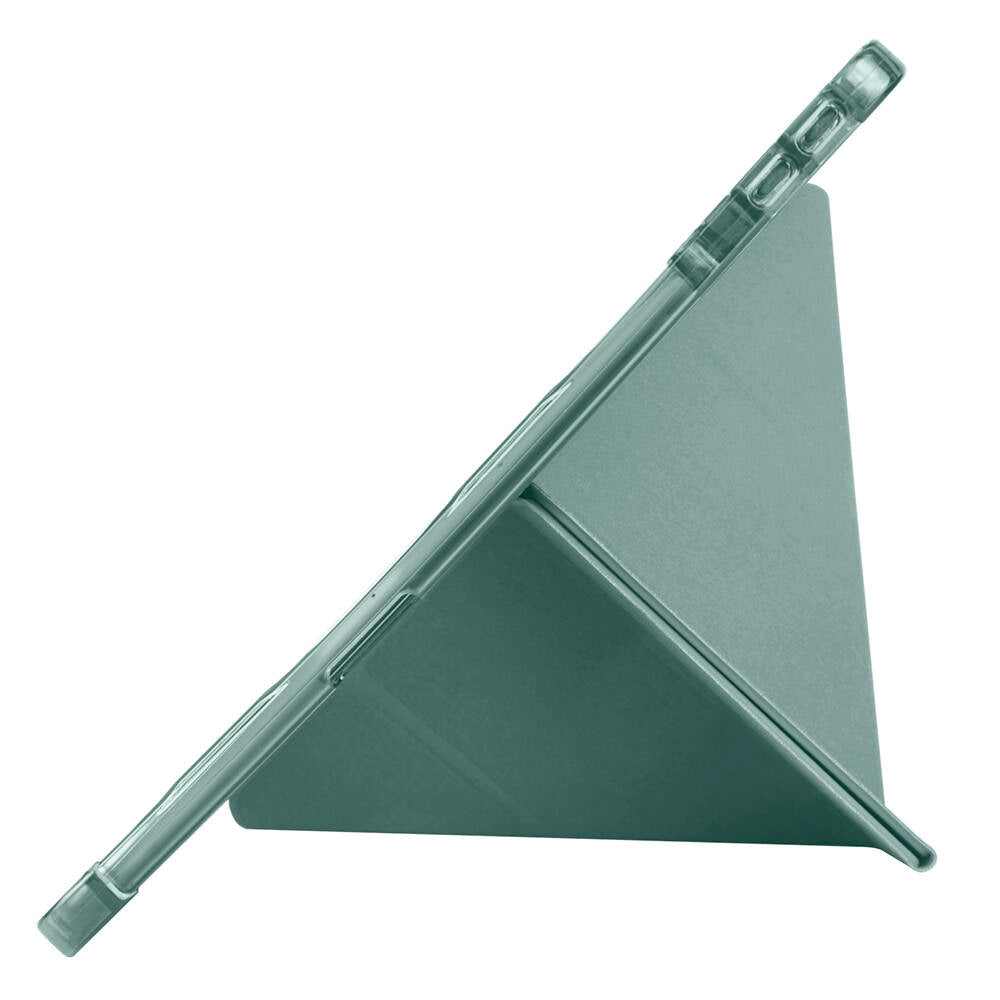 Lenovo M11 TB-330FU Kılıf Zore Tri Folding Kalem Bölmeli Standlı Kılıf Mor