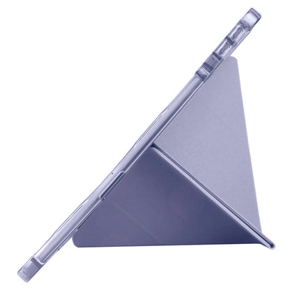 Lenovo M11 TB-330FU Kılıf Zore Tri Folding Kalem Bölmeli Standlı Kılıf Koyu Yeşil