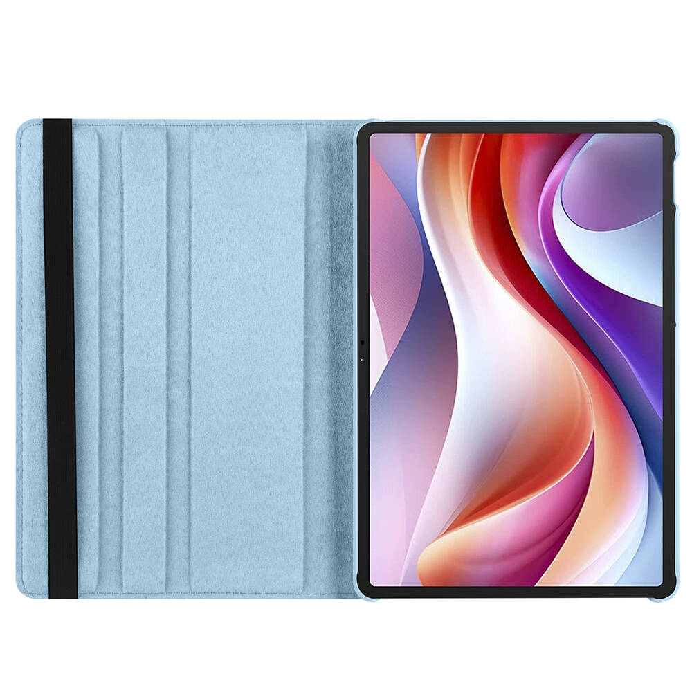 Lenovo M11 TB-330FU Zore Dönebilen Standlı Kılıf Kırmızı