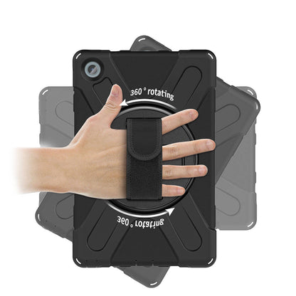 Lenovo Tab M10 Plus TB-125F - TB-128F 3. Jenerasyon Zore Defender Tablet Silikon Siyah