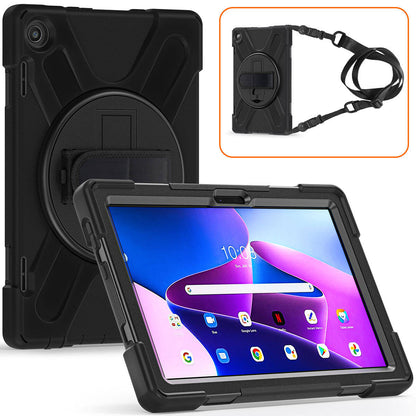 Lenovo Tab M10 TB-328F 3. Jenerasyon Zore Defender Tablet Silikon Siyah