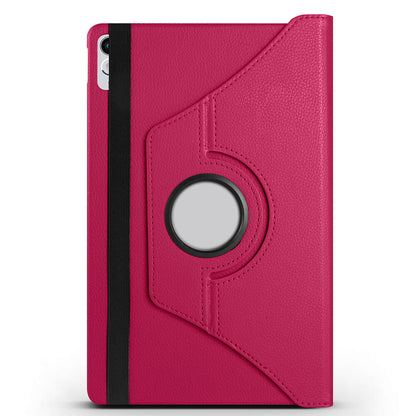 Lenovo Tab P11 11.5 (2.Nesil) TB350UF Zore Dönebilen Standlı Kılıf Pembe Koyu