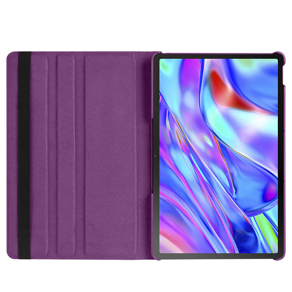 Lenovo Tab P11 11.5 (2.Nesil) TB350UF Zore Dönebilen Standlı Kılıf Siyah