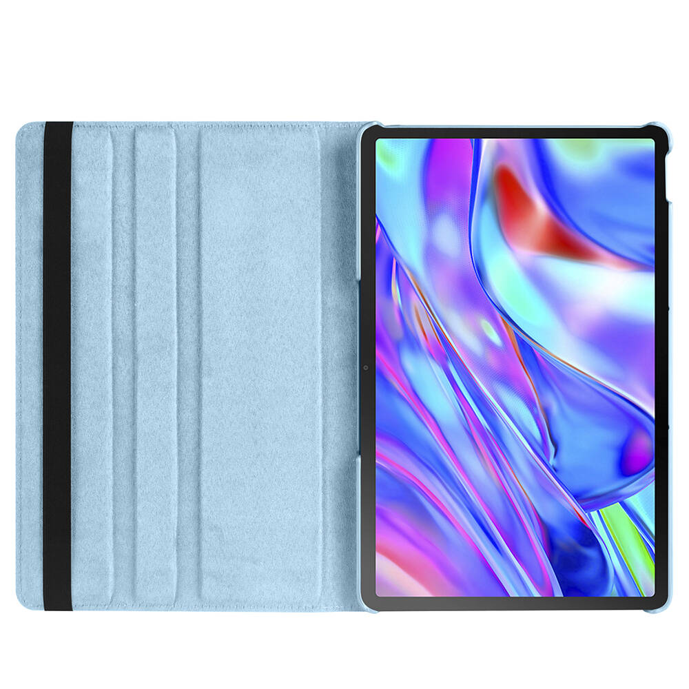 Lenovo Tab P11 11.5 (2.Nesil) TB350UF Zore Dönebilen Standlı Kılıf Mor