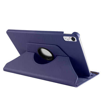 Lenovo Tab P11 11.5 (2.Nesil) TB350UF Zore Dönebilen Standlı Kılıf Lacivert