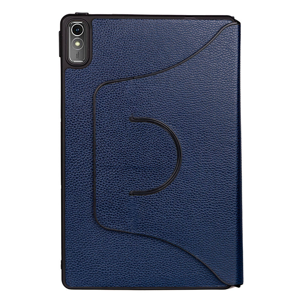 Lenovo Tab P11 11.5" (2.Nesil) Zore Fest Dönebilen Standlı Kılıf Lacivert