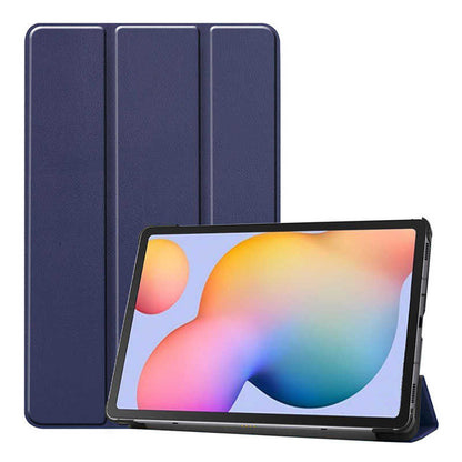 Lenovo Tab P11 Pro 11.2" 2.Nesil Zore Smart Cover Standlı 1-1 Kılıf Lacivert