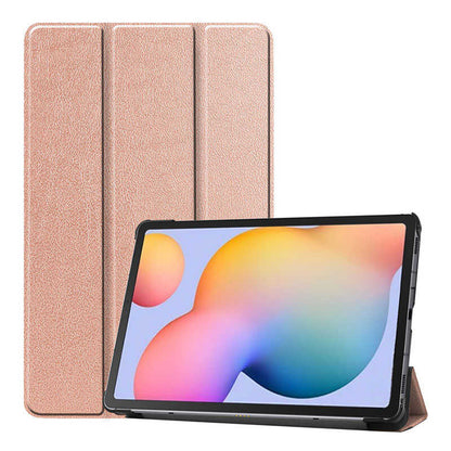 Lenovo Tab P11 Pro 11.2" 2.Nesil Zore Smart Cover Standlı 1-1 Kılıf Rose Gold