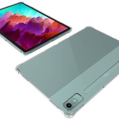 Lenovo Tab P12 Kılıf Zore Tablet Nitro Anti Shock Silikon Kapak Renksiz