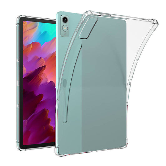 Lenovo Tab P12 Kılıf Zore Tablet Nitro Anti Shock Silikon Kapak Renksiz